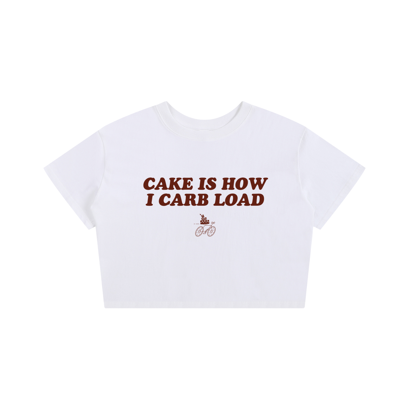 'Cake is How I Carb Load' Baby Tee